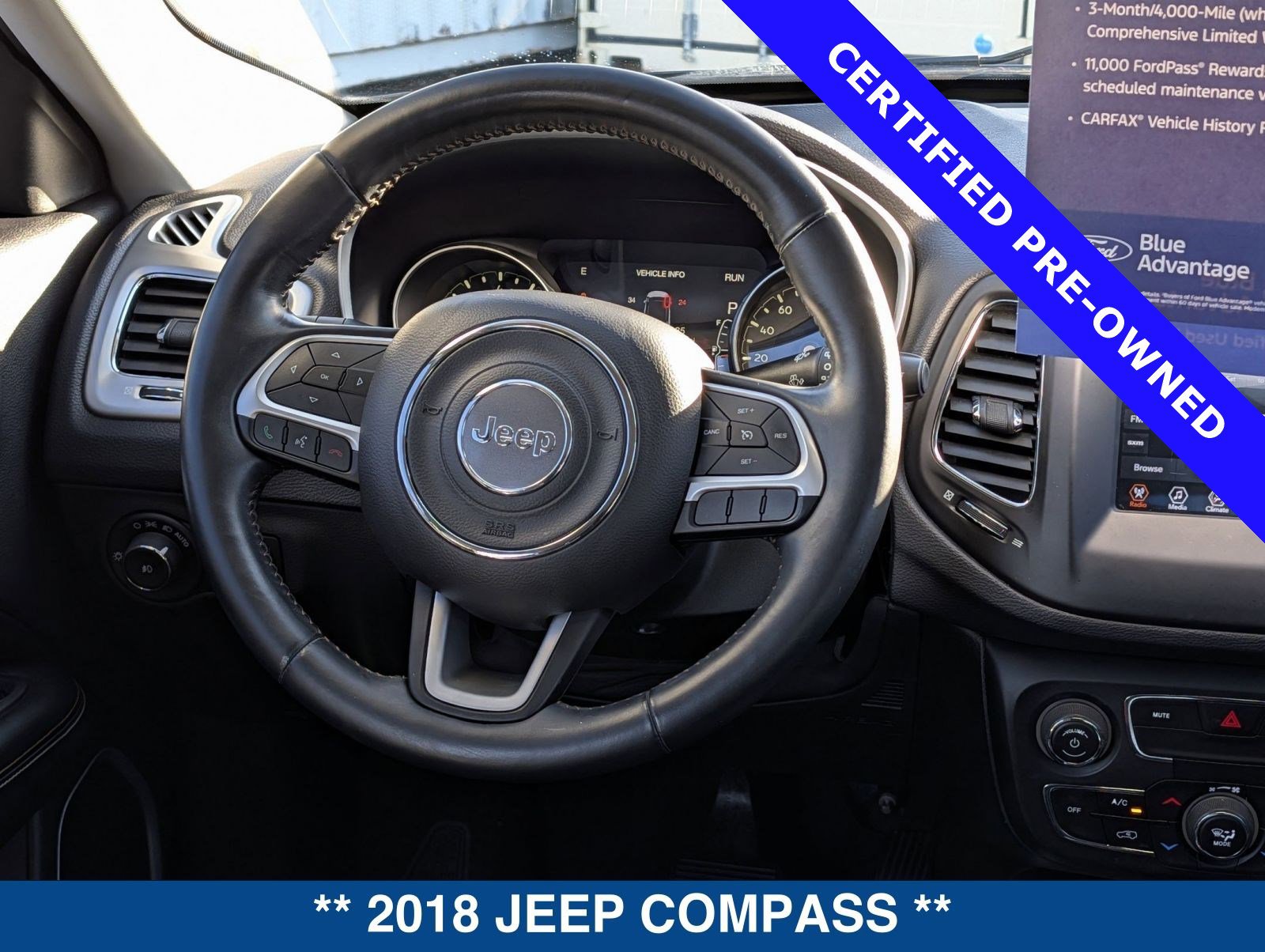 Used 2018 Jeep Compass Latitude w/ Popular Equipment Group image 17