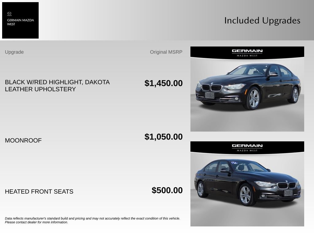 Used 2016 BMW 328i Sedan RWD image 9