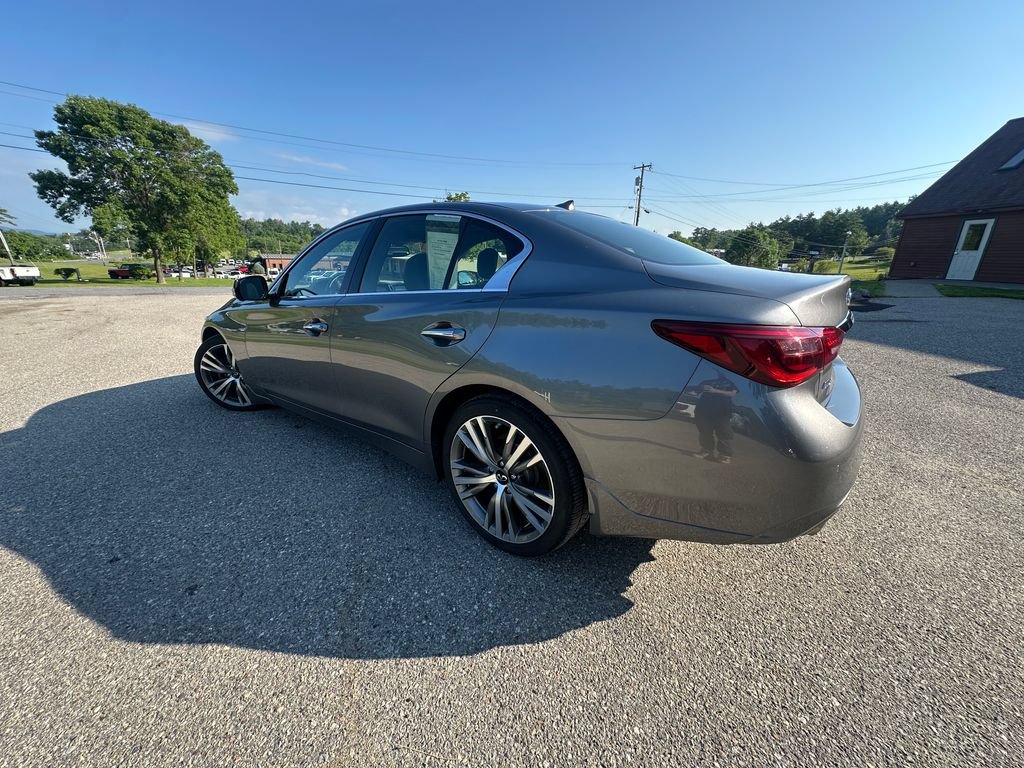 Used 2021 INFINITI Q50 Sensory w/ Cargo Package AWD/4WD video 3