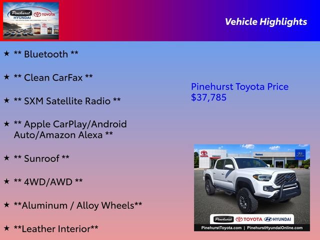Used 2020 Toyota Tacoma TRD Off-Road w/ TRD Premium Off Road Package AWD/4WD image 16