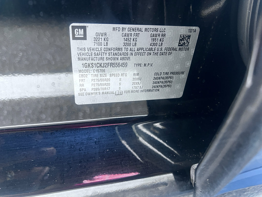 Used 2015 GMC Yukon Denali w/ Premium Package image 9