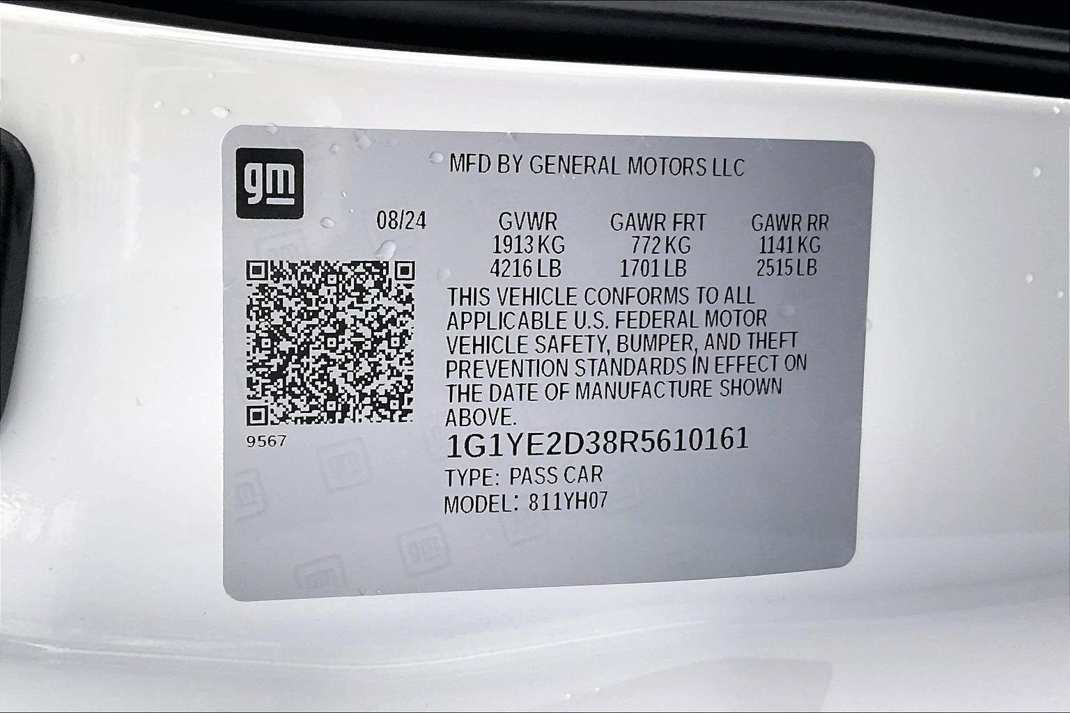 Used 2024 Chevrolet Corvette Z06 w/ Battery Protection Package image 29