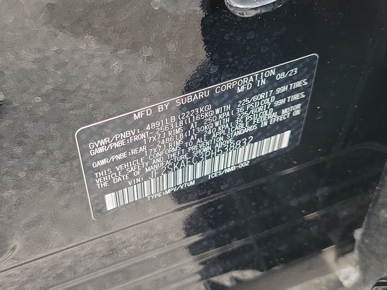 Used 2023 Subaru Forester Premium w/ Popular Package #2 AWD/4WD image 34