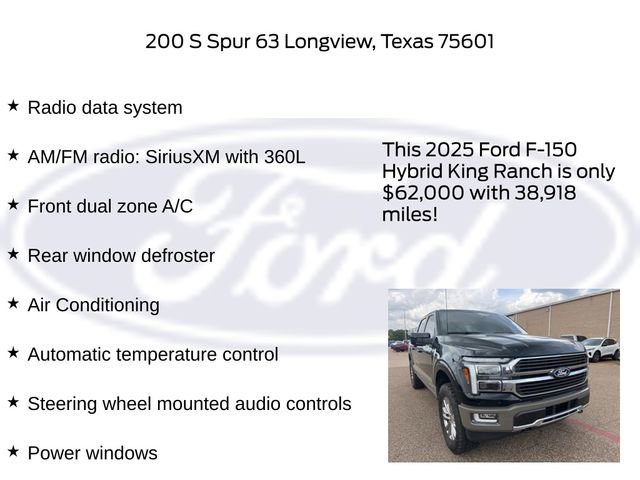 Used 2025 Ford F150 King Ranch w/ FX4 Off-Road Package image 20