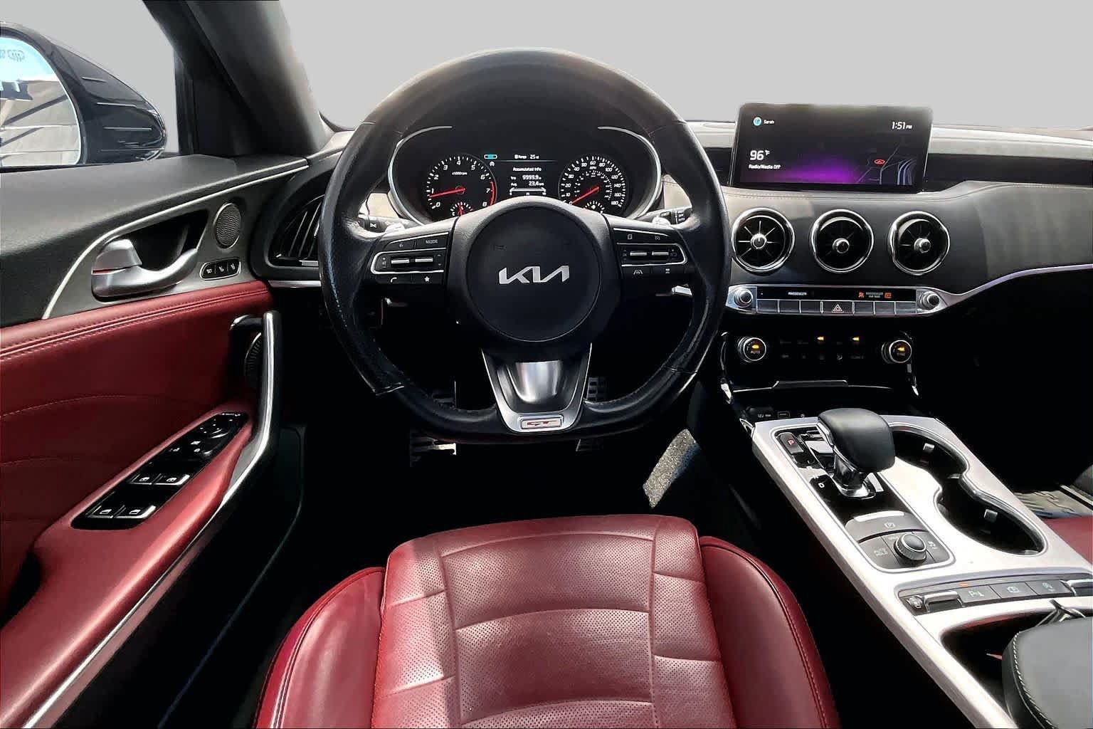 Used 2022 Kia Stinger GT2 w/ Red Interior Color Package RWD image 6