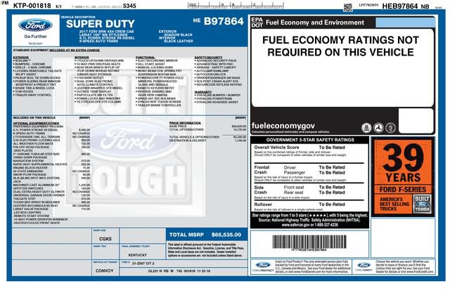 Used 2017 Ford F250 Lariat w/ Lariat Value Package AWD/4WD image 38