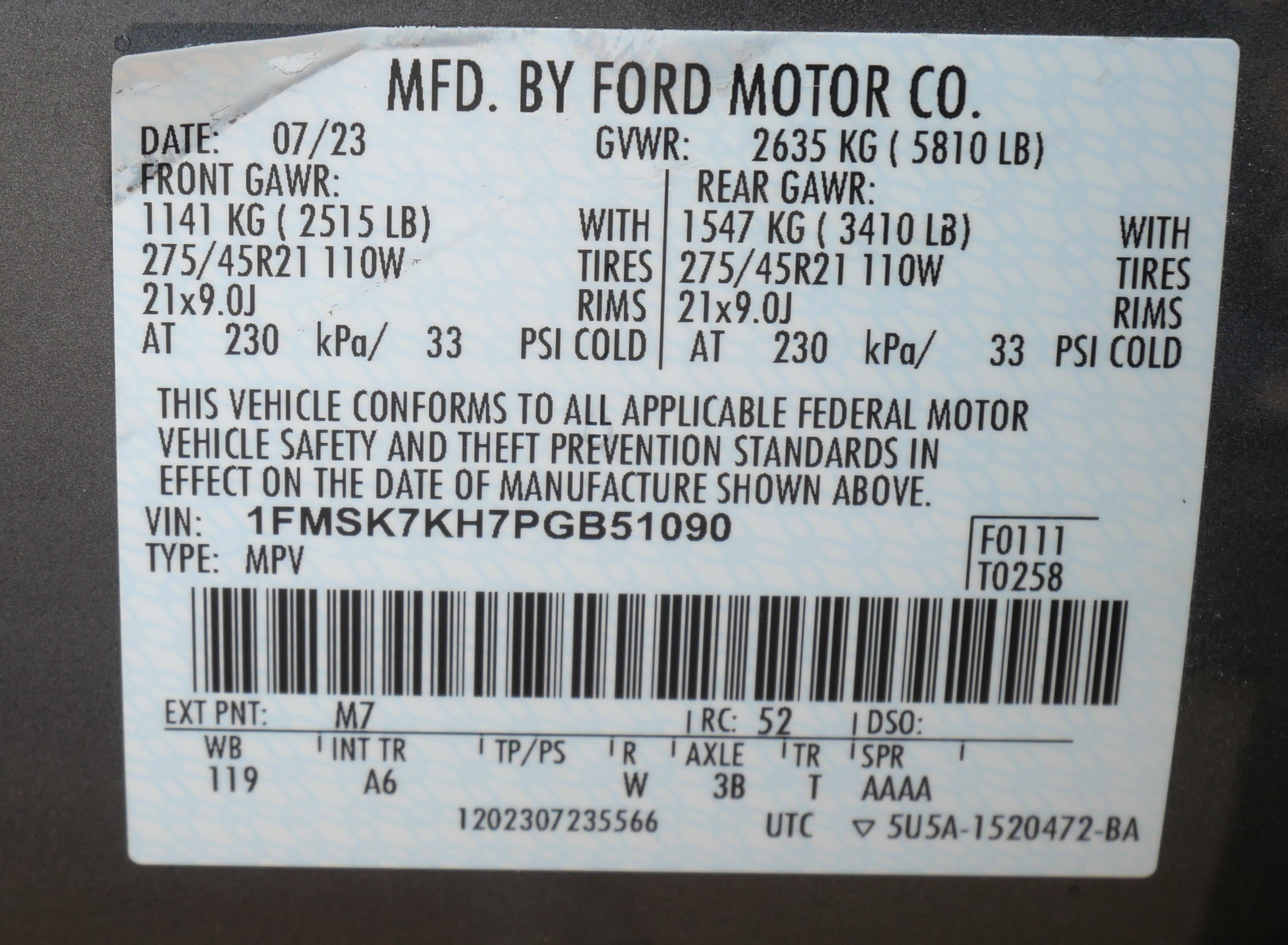 Used 2023 Ford Explorer ST-Line w/ Class IV Trailer Tow Package image 20