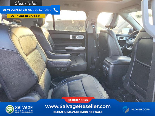 Used 2020 Ford Explorer Limited w/ Hybrid Equipment Group 310A RWD image 15