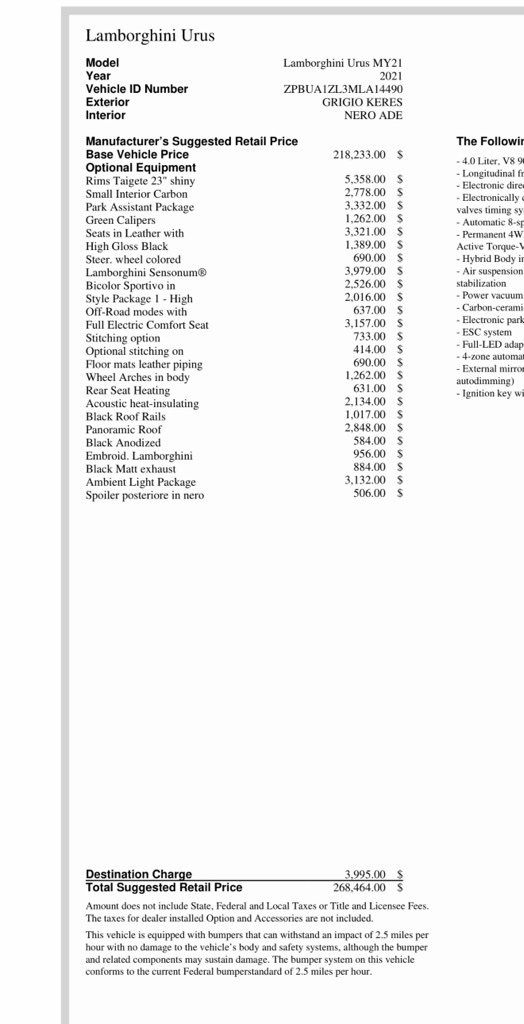 Used 2021 Lamborghini Urus image 34