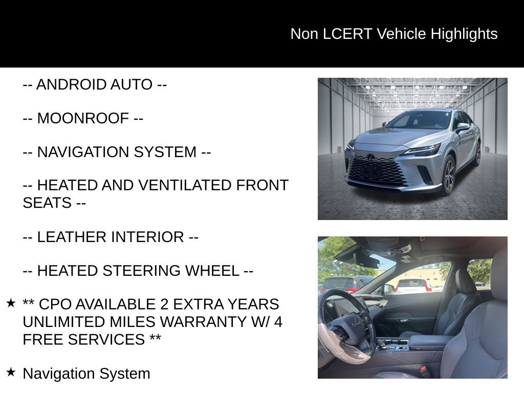 Used 2023 Lexus RX 350 Premium w/ Accessory Package AWD/4WD image 28
