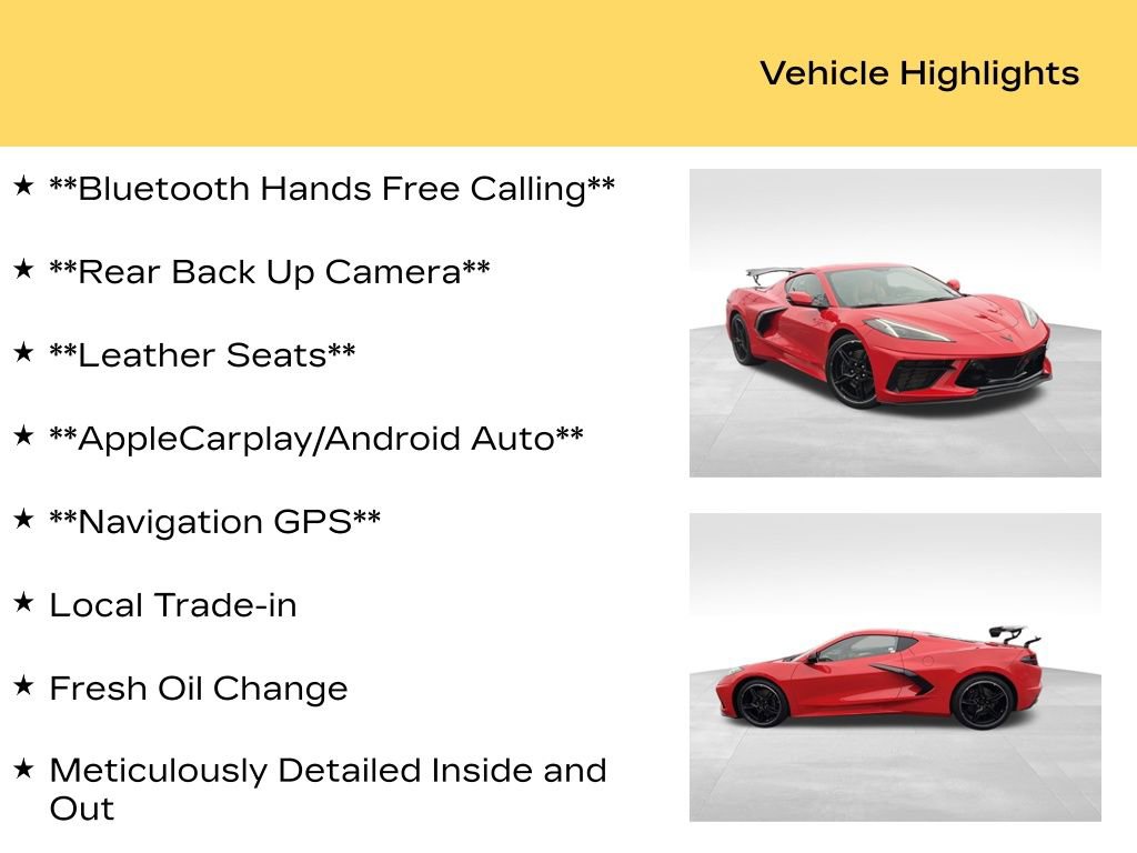 Used 2021 Chevrolet Corvette Stingray Preferred Cpe w/ Z51 Performance Package image 35