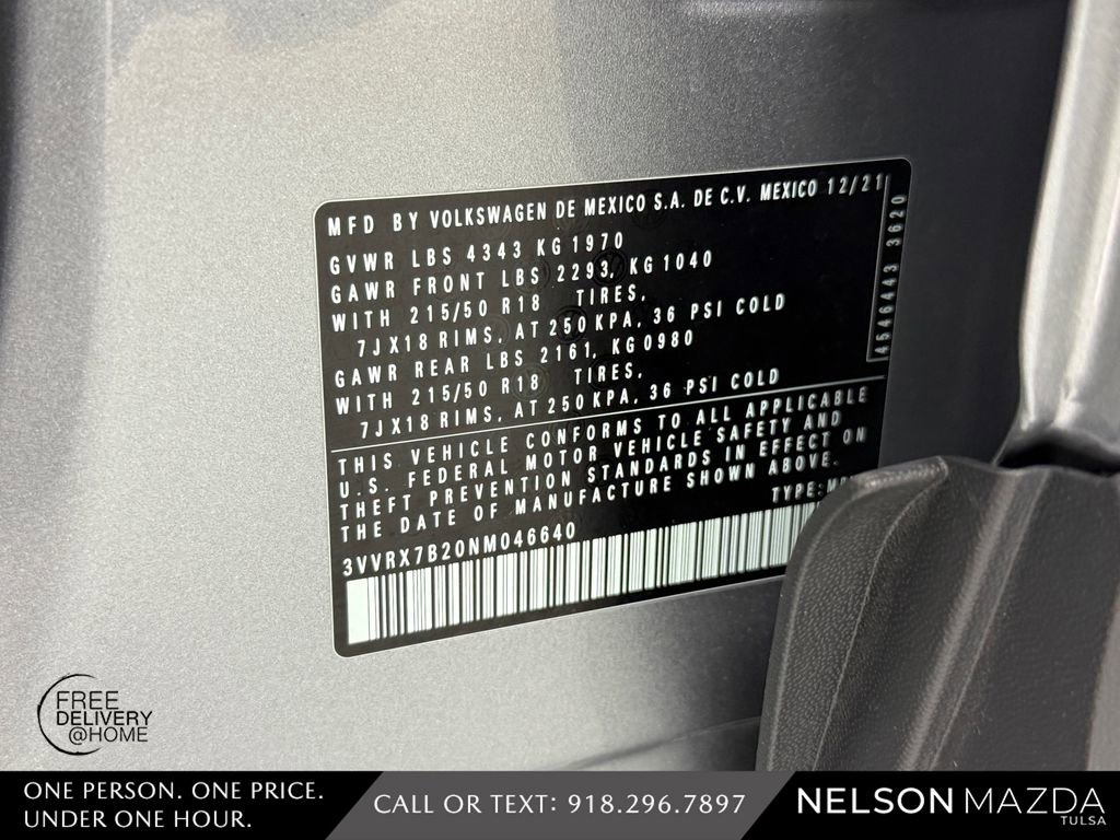 Used 2022 Volkswagen Taos SE image 51