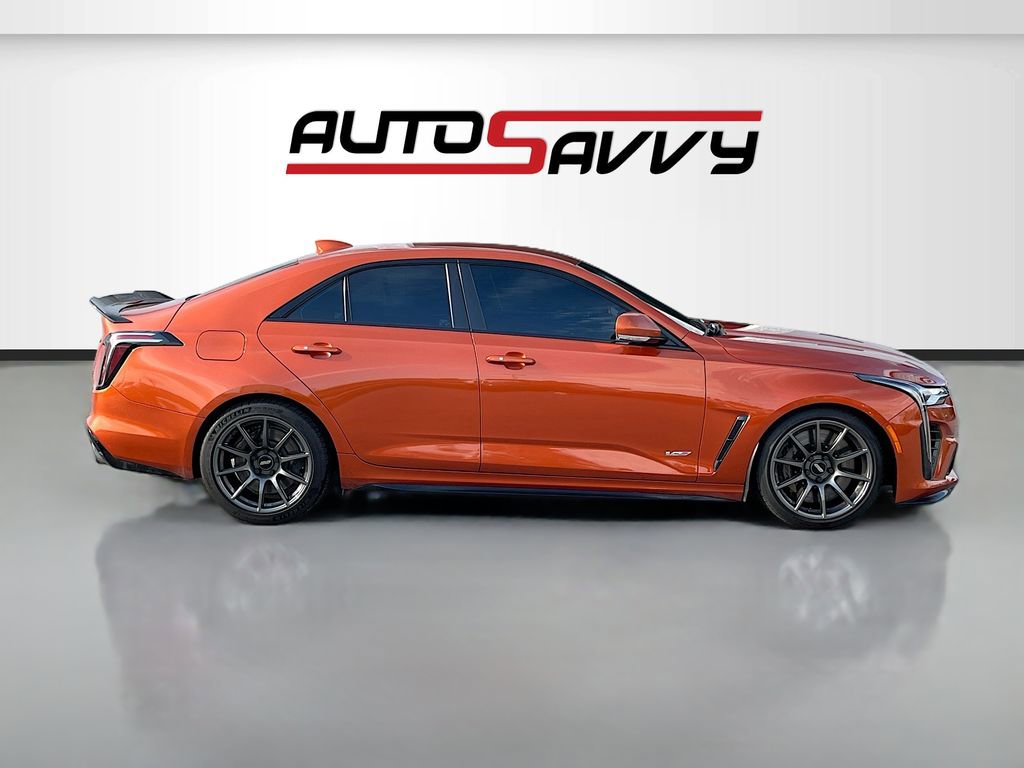 Used 2022 Cadillac CT4 V Blackwing w/ Carbon Fiber 1 Package RWD image 8