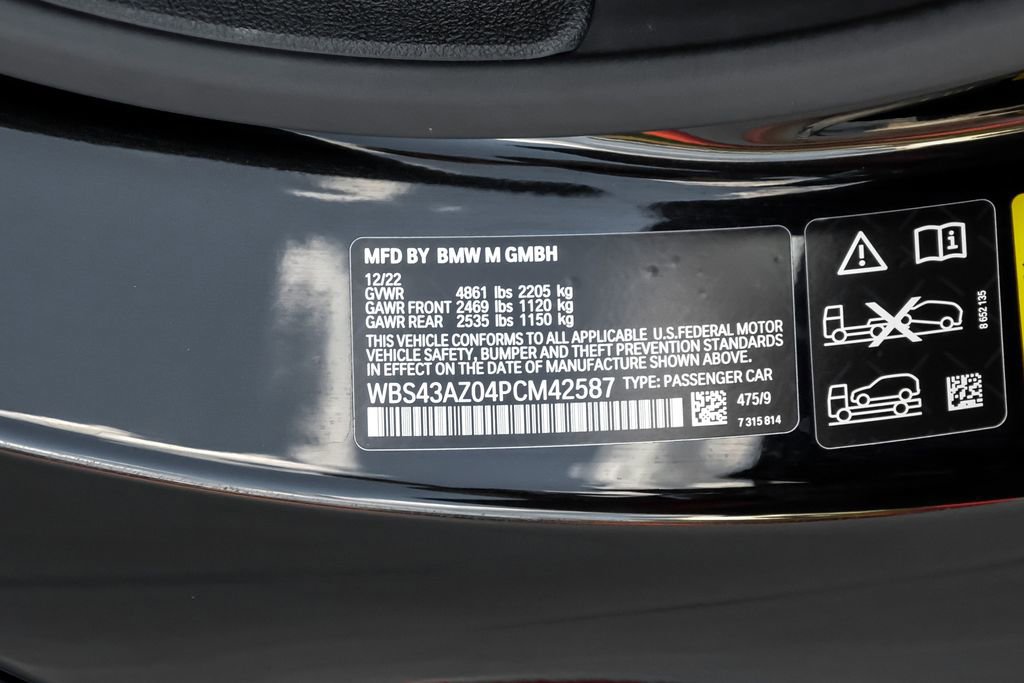 Used 2023 BMW M4 xDrive Competition AWD/4WD image 51