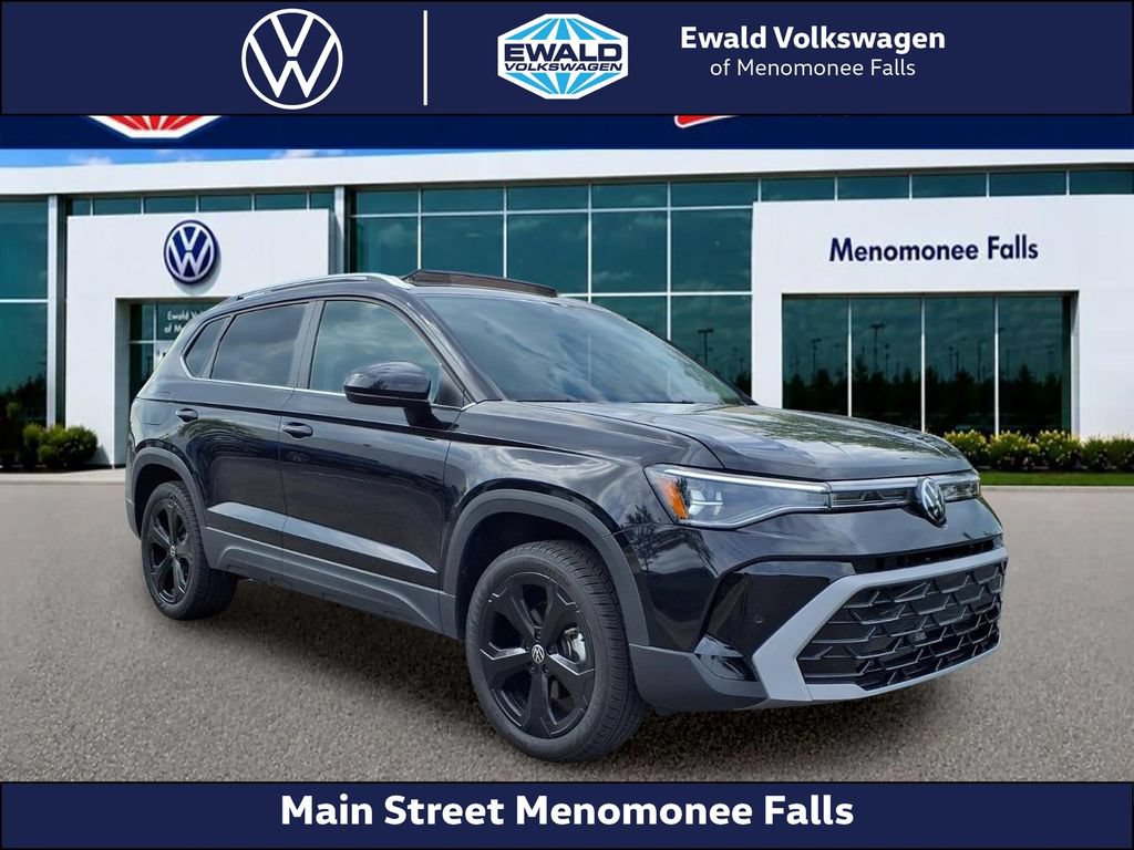 Used 2025 Volkswagen Taos SEL w/ Black Wheel Plus Package AWD/4WD image 1