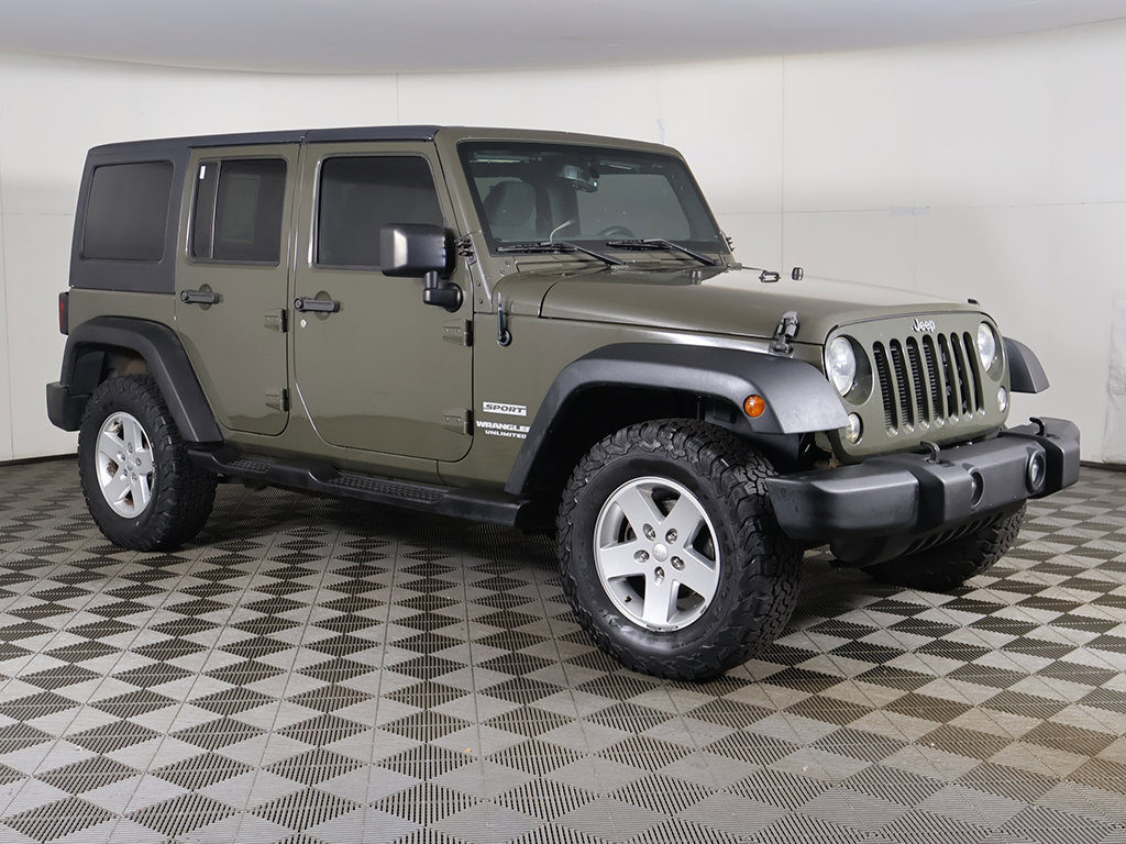Used 2015 Jeep Wrangler Unlimited Sport w/ Quick Order Package 24S AWD/4WD image 40