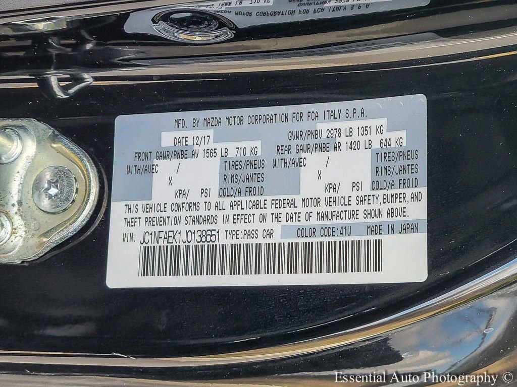 Used 2018 FIAT 124 Spider Abarth w/ Convenience Group image 28