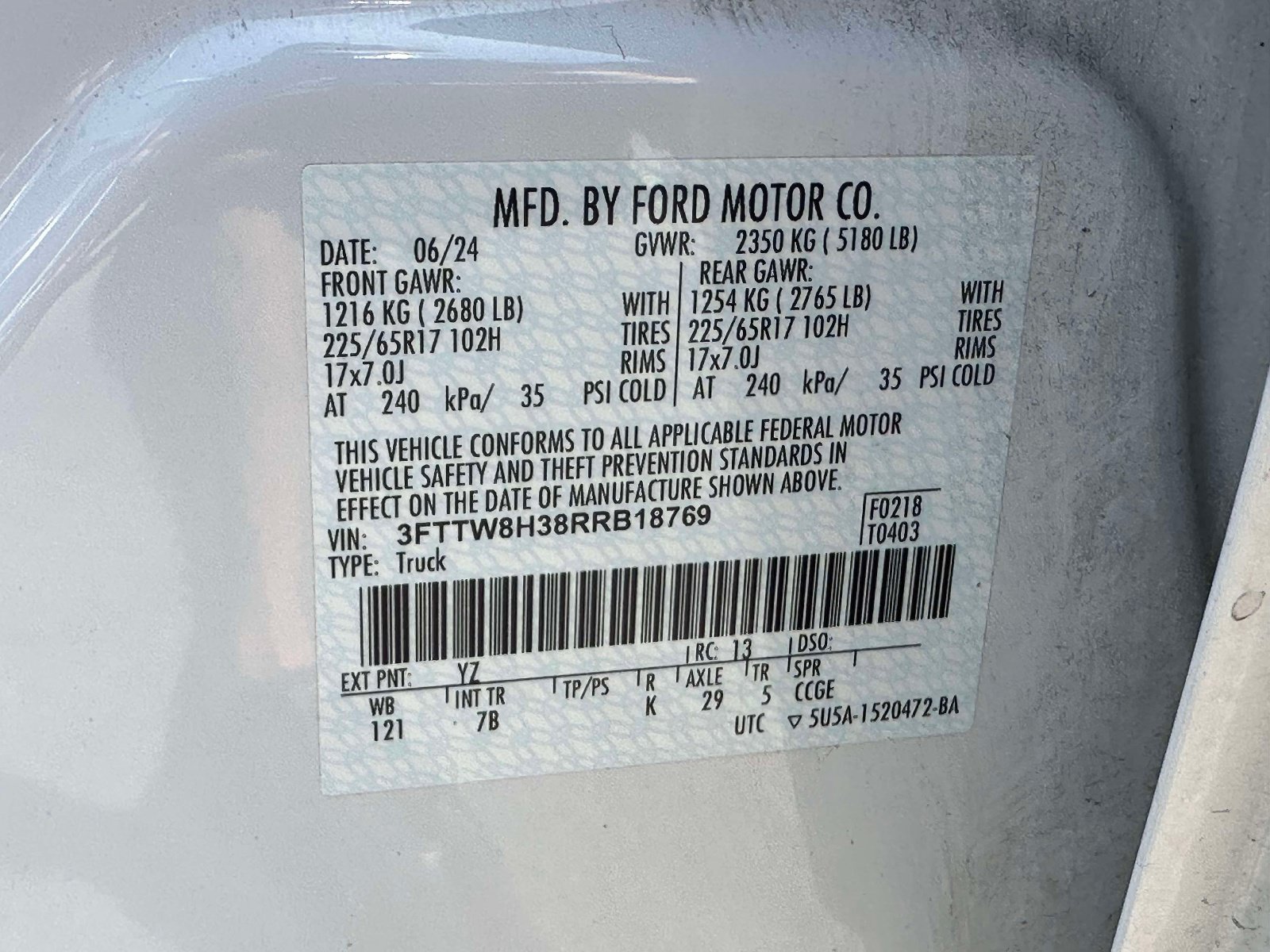 Used 2024 Ford Maverick XLT FWD image 35