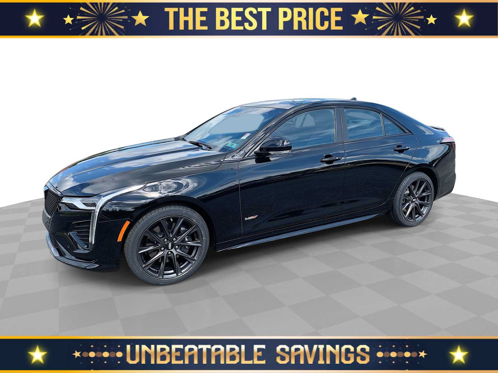 Certified 2025 Cadillac CT4 V w/ Climate Package AWD/4WD image 1