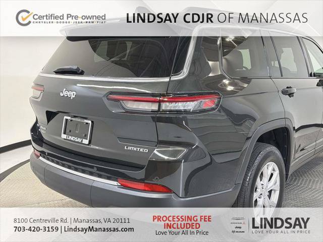 Certified 2022 Jeep Grand Cherokee L Limited AWD/4WD image 10