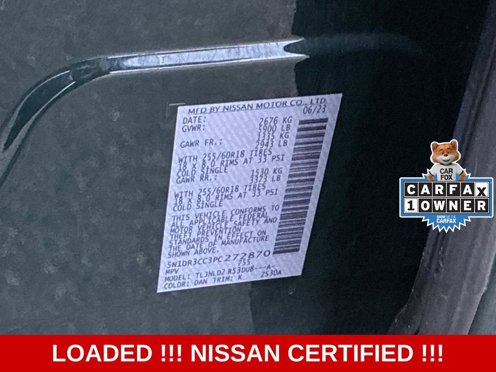 Certified 2023 Nissan Pathfinder SL w/ Cargo Package AWD/4WD image 24