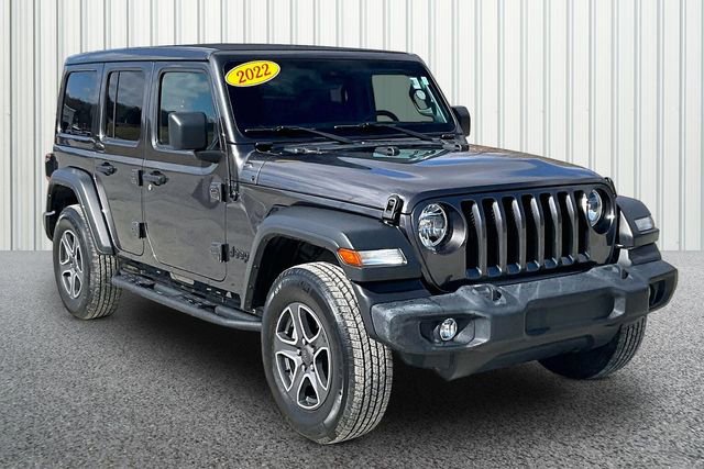 Used 2022 Jeep Wrangler Unlimited Sport S w/ Sun And Sound Package
