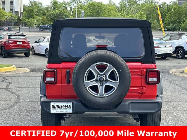 Certified 2022 Jeep Wrangler Unlimited Sport AWD/4WD image 4
