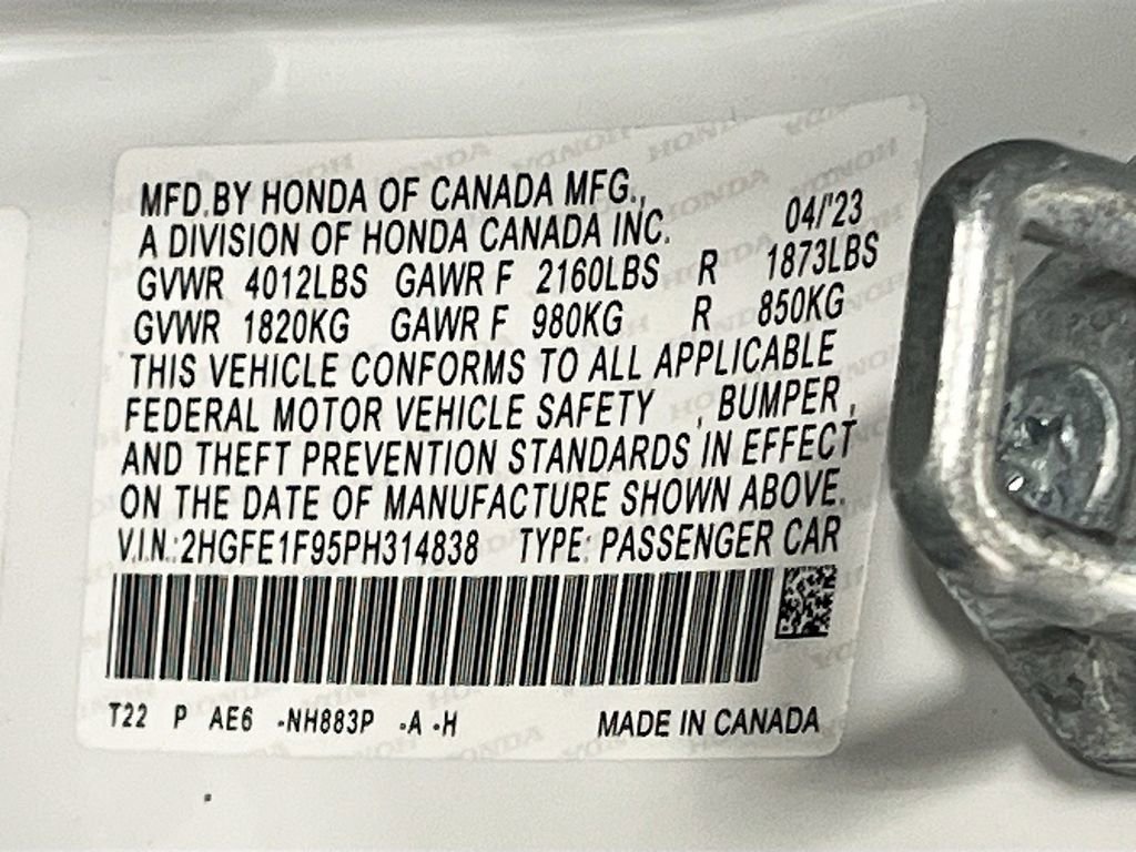 Used 2023 Honda Civic Touring image 33