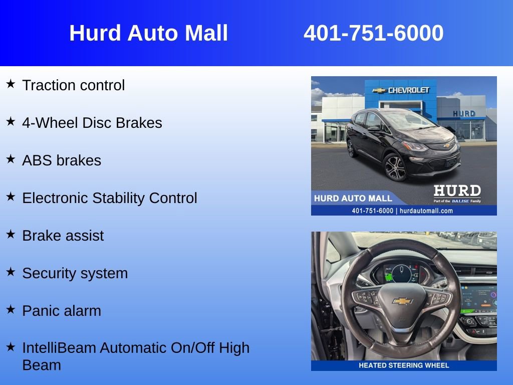 Used 2020 Chevrolet Bolt Premier w/ Infotainment Package image 18