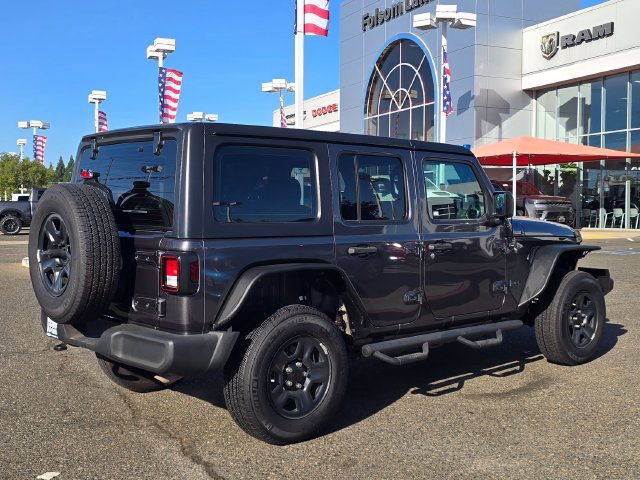 Certified 2022 Jeep Wrangler Unlimited Sport AWD/4WD image 4