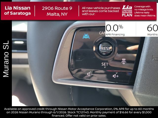 New 2026 Nissan Murano SL AWD/4WD image 18