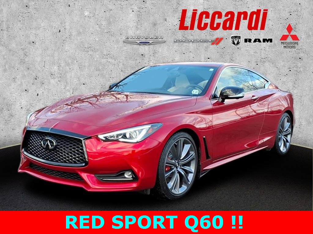 Used 2022 INFINITI Q60 Red Sport 400 w/ Proactive Package image 3