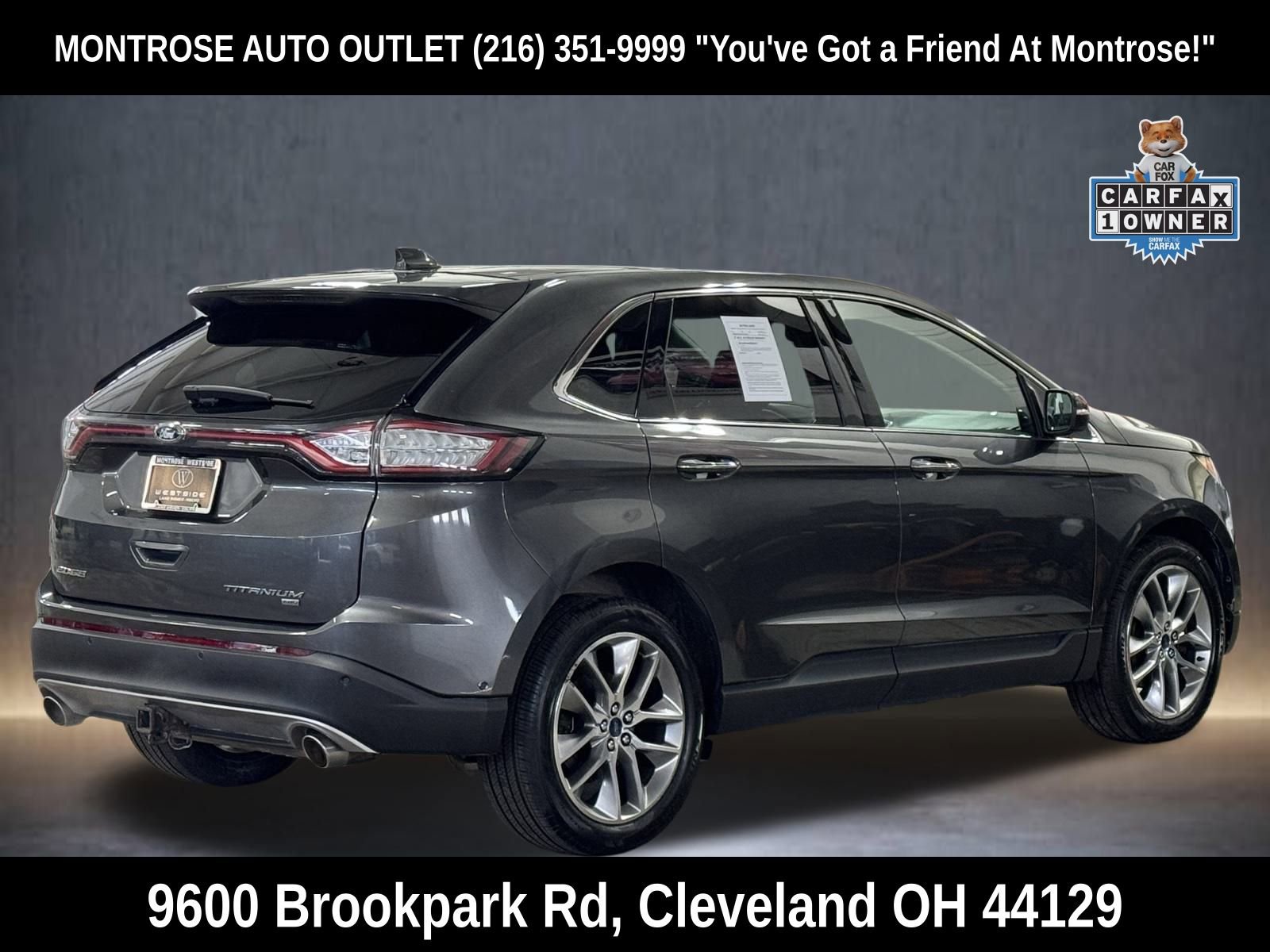 Used 2018 Ford Edge Titanium w/ Equipment Group 302A image 4