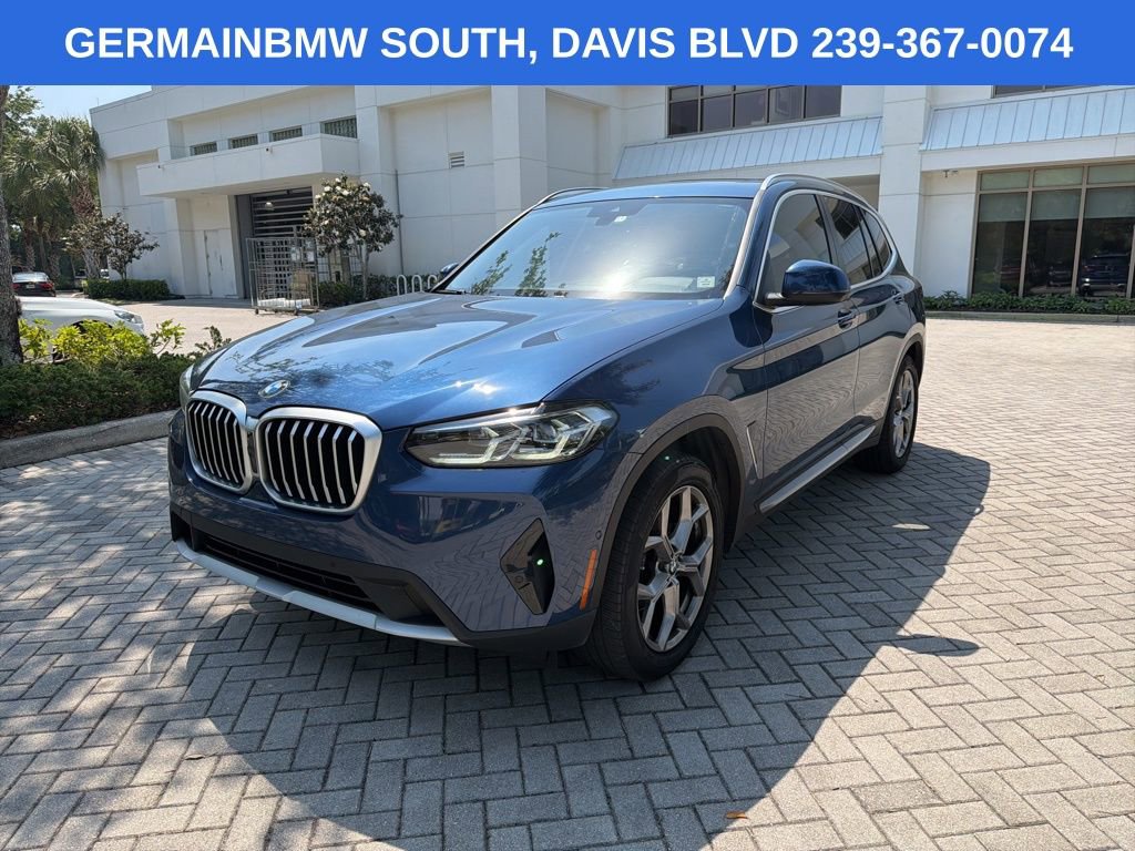 Certified 2023 BMW X3 xDrive30i w/ Convenience Package w/ZPA AWD/4WD image 1