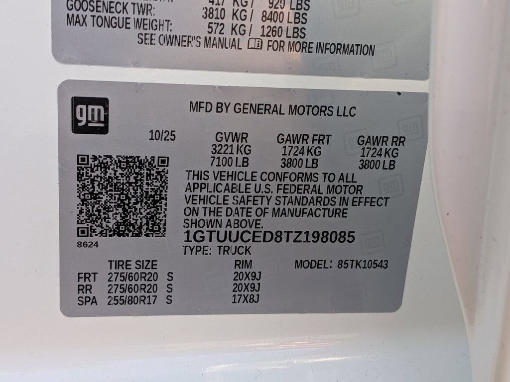 New 2026 GMC Sierra 1500 Elevation w/ Preferred Package AWD/4WD image 26