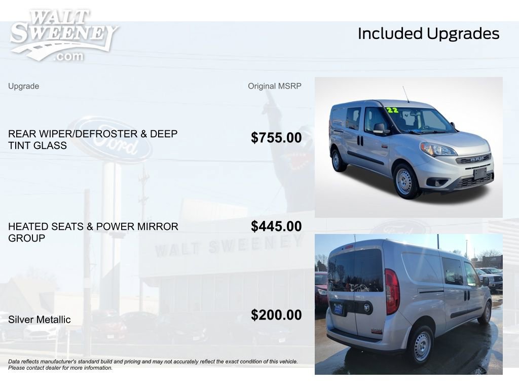 Used 2022 RAM ProMaster City Wagon FWD image 11
