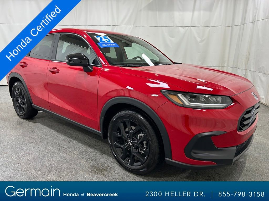 Certified 2025 Honda HR-V Sport
