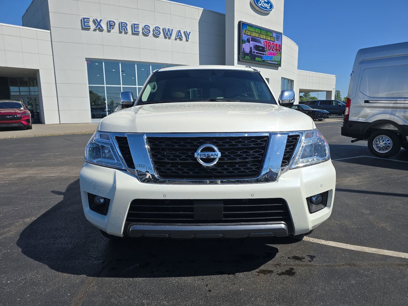 Used 2020 Nissan Armada Platinum w/ Captain's Chairs Package AWD/4WD image 2