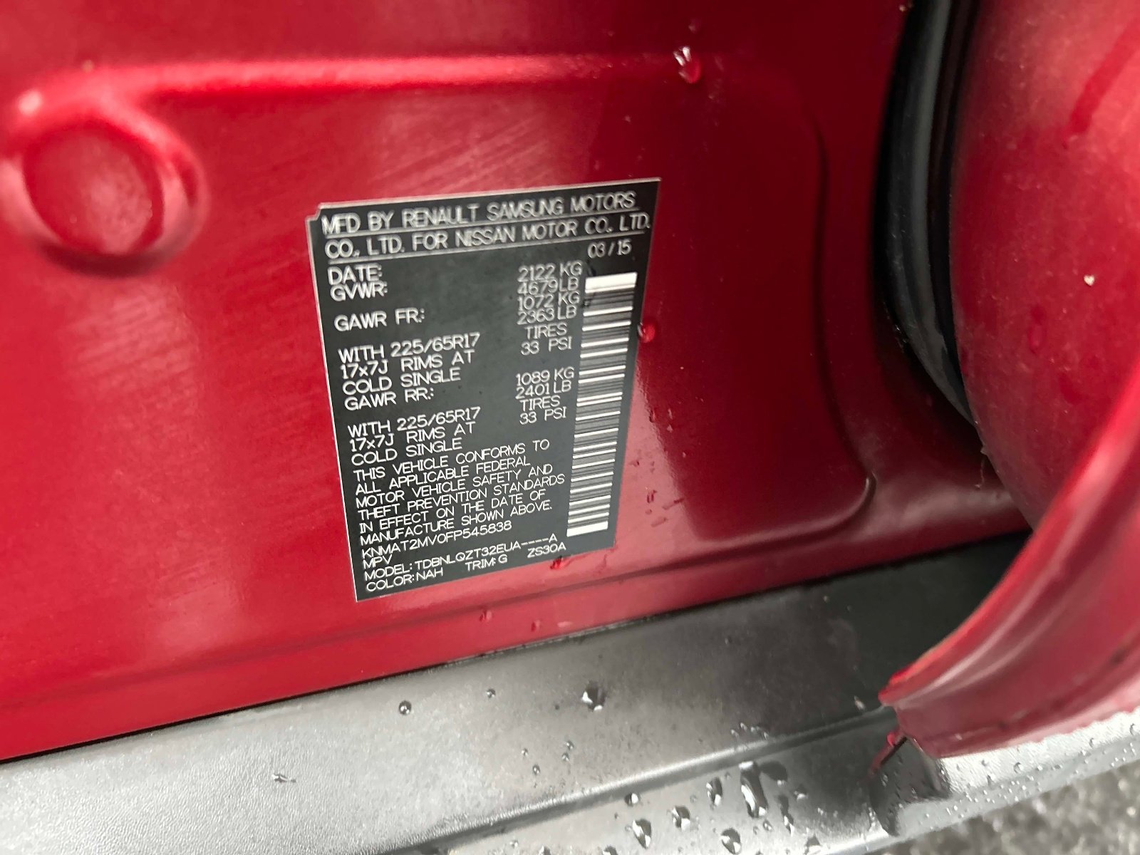 Used 2015 Nissan Rogue SV image 32