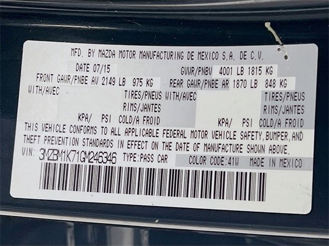 Used 2016 MAZDA MAZDA3 i Sport w/ Preferred Equipment Package image 29