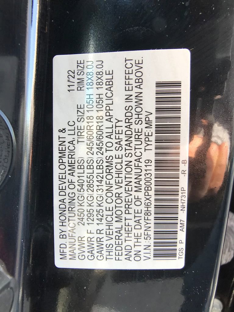 Certified 2023 Honda Passport TrailSport image 17