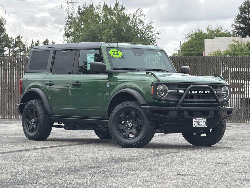 Certified 2022 Ford Bronco Black Diamond
