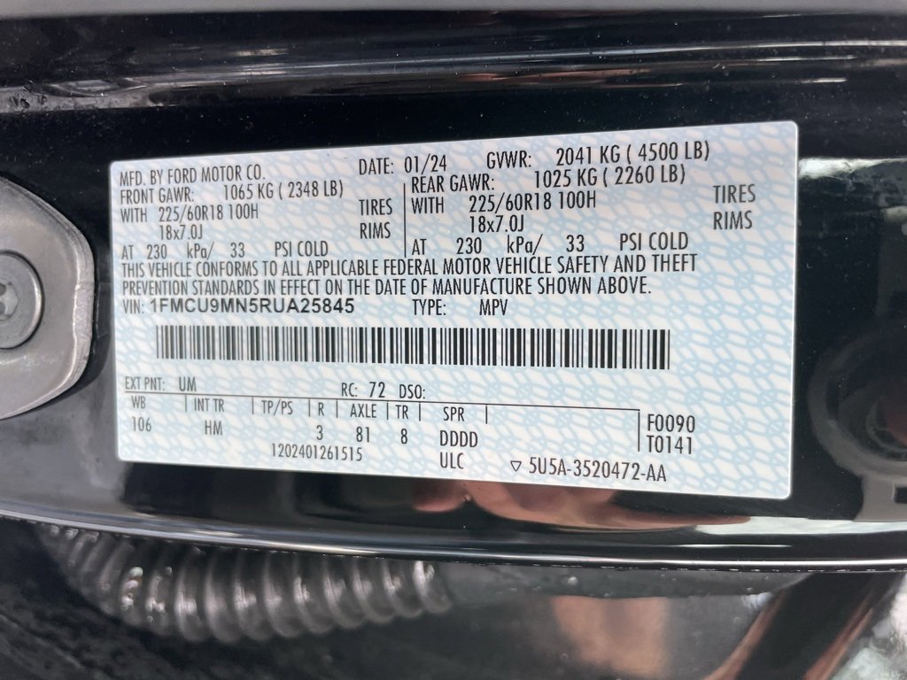 Used 2024 Ford Escape ST-Line image 54