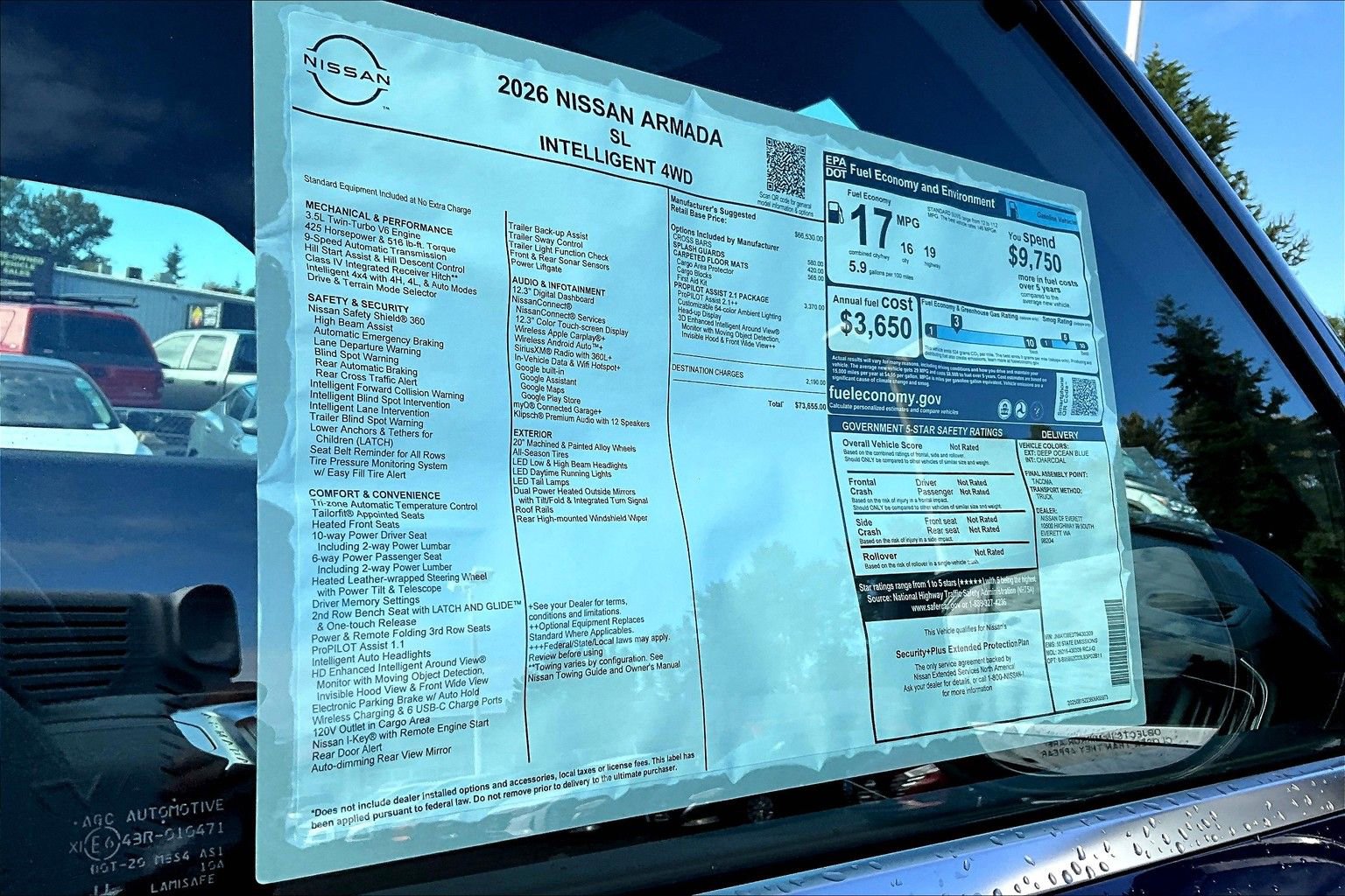 New 2026 Nissan Armada SL image 14