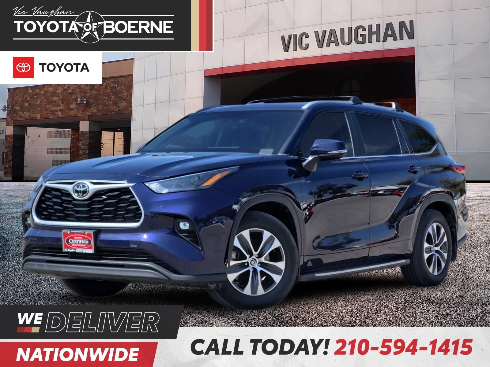 Used 2023 Toyota Highlander XLE FWD image 1