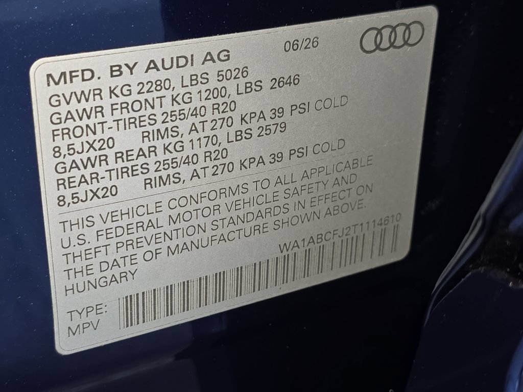 New 2026 Audi Q3 quattro 2.0T AWD/4WD image 36