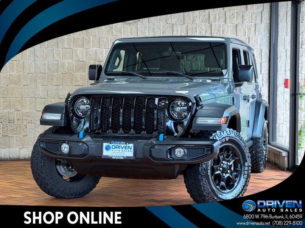 Used 2023 Jeep Wrangler Unlimited w/ Sun & Screen Package AWD/4WD image 1