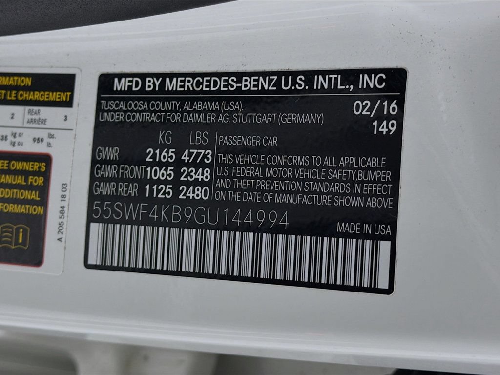 Used 2016 Mercedes-Benz C 300 4MATIC Sedan image 36