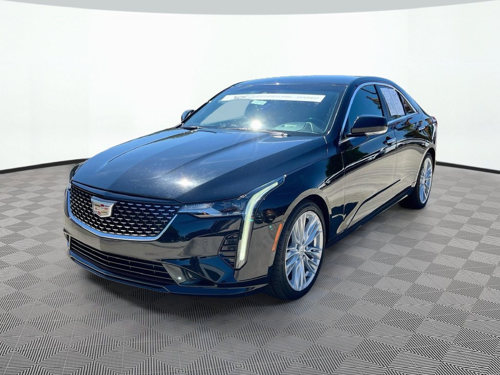 Certified 2023 Cadillac CT4 Premium Luxury RWD image 1