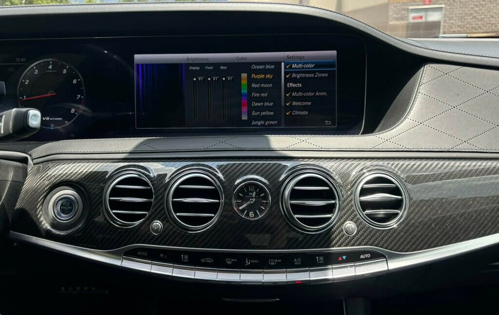 Used 2020 Mercedes-Benz S 63 AMG 2020 Mercedes-Benz AMG S 63 4M image 34